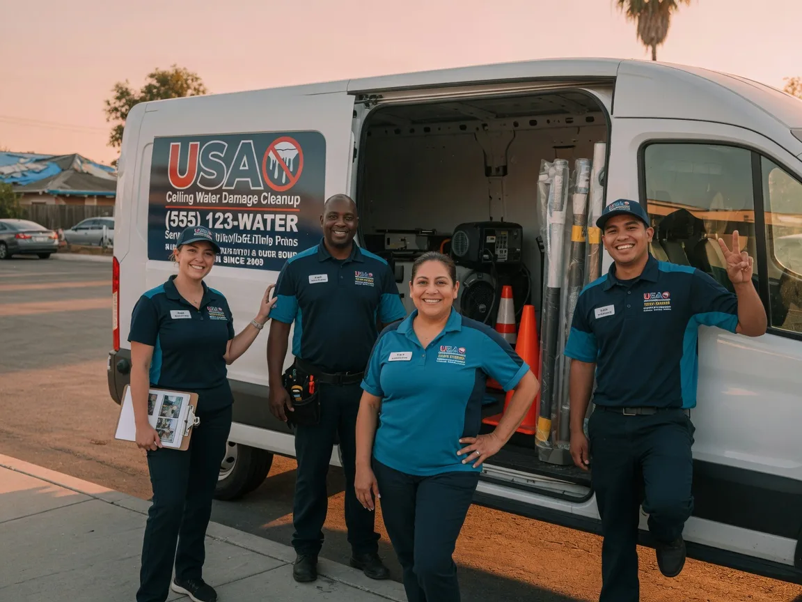 Ceiling Water Damage Restoration company in Joshua Tree, CA